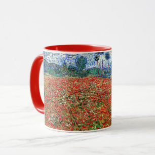 Caneca Vincent van Gogh - Campo de Papoulas
