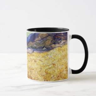 Caneca Vincent Van Gogh - Campo de Trigo com Ceifador e S