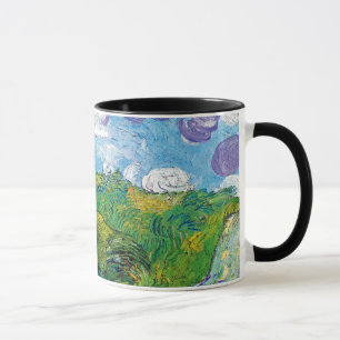 Caneca Vincent Van Gogh - Campos De Trigo Verde Em Auvers