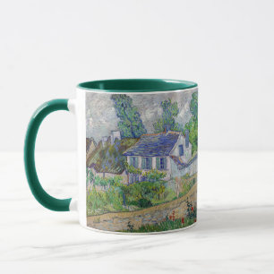 Caneca Vincent van Gogh - Casas em Auvers