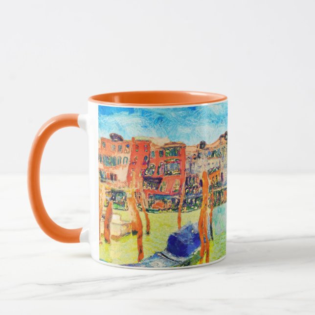 Caneca Vincent Van Gogh, Casas Medievais (Esquerda)