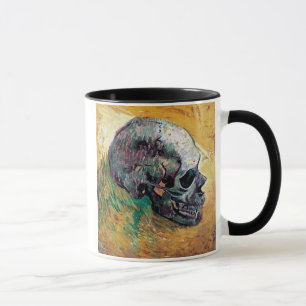 Caneca Vincent Van Gogh - Crânio de Perfil - Arte Fina