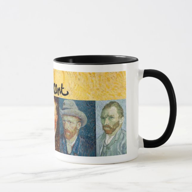 Caneca Vincent Van Gogh Faces (Direita)