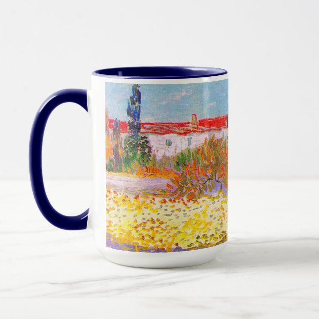 Caneca Vincent Van Gogh Flor Garden (Esquerda)