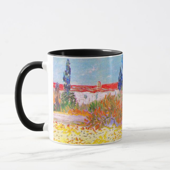 Caneca Vincent Van Gogh Flor Garden (Esquerda)