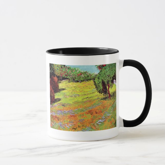 Caneca Vincent Van Gogh - Gramado Ensolarado em um Parque (Direita)