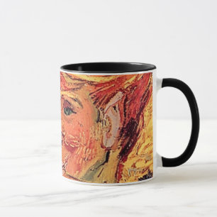 Caneca Vincent Van Gogh - Jovem Com Cornflower