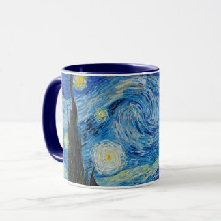 Caneca Vincent Van Gogh Na Noite Estrelada