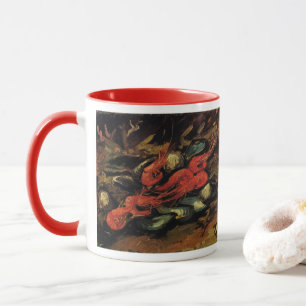 Caneca Vincent van Gogh - Natureza Morta Mexilhões e Cama