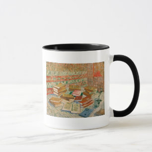 Caneca Vincent van Gogh   os livros amarelos, 1887