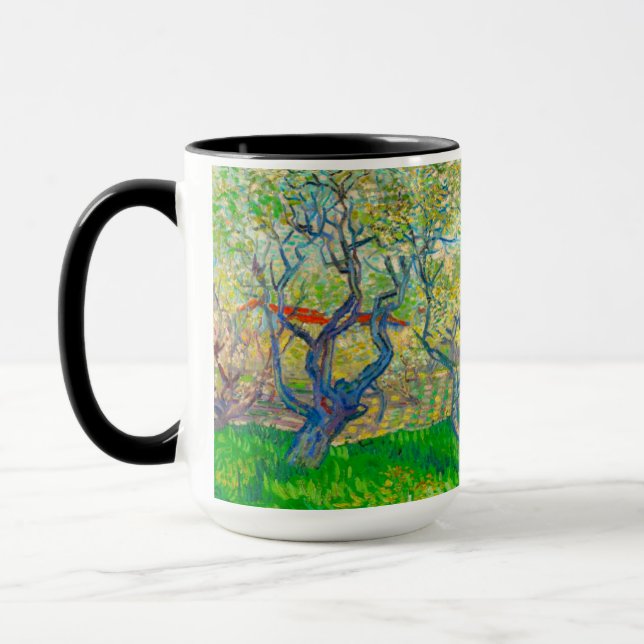 Caneca Vincent van Gogh Pomar em Flor (Esquerda)