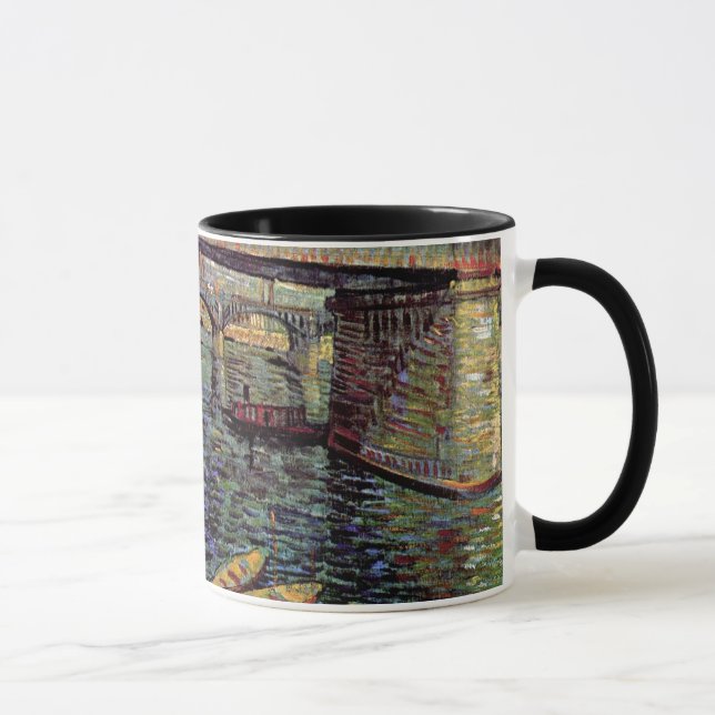 Caneca Vincent Van Gogh - Pontes Sobre o Sena (Direita)