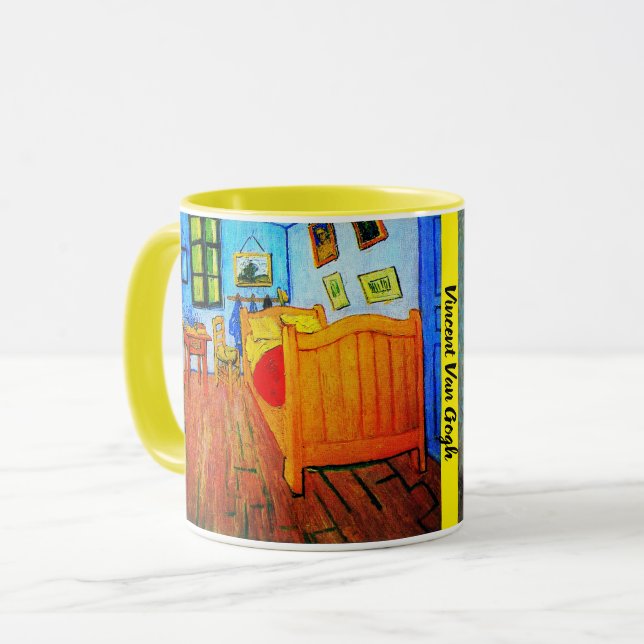 Caneca Vincent Van Gogh - Quarto (Frente Esquerda)