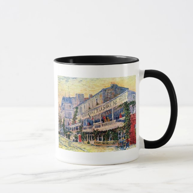 Caneca Vincent Van Gogh - Restaurante De La Sirene (Direita)