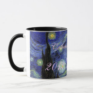 Caneca Vincent van Gogh, Starry Night
