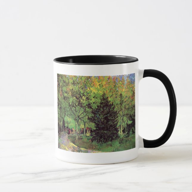 Caneca Vincent Van Gogh - Uma Alameda No Jardim Público (Direita)