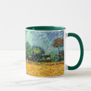 Caneca Vincent Van Gogh - Vista De Arles Com Irises