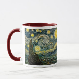 Caneca Vincent van Gogh's The Starry Night (1889)