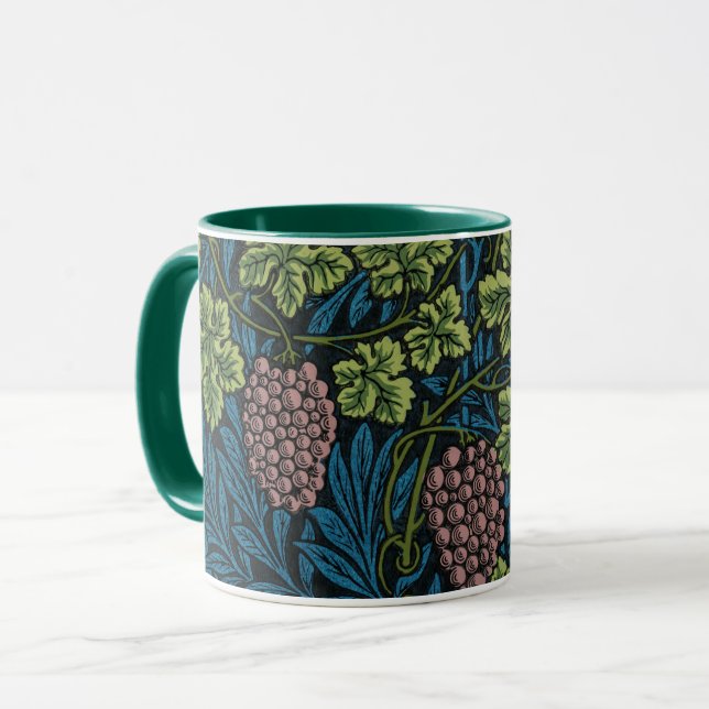 Caneca Vine Pattern, William Morris (Frente Esquerda)