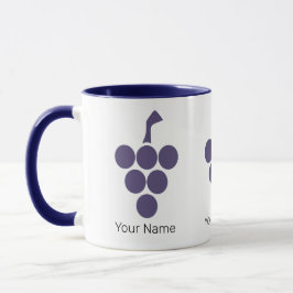Caneca Vinho Ou Vinho Para Uvas E Uvas Sommelier