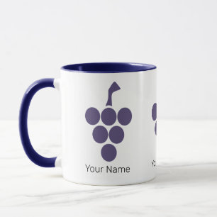 Caneca Vinho Ou Vinho Para Uvas E Uvas Sommelier