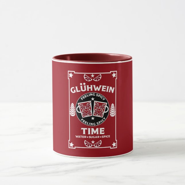 Caneca Vinho tinto enregelado de Natal Glühwein (Centro)