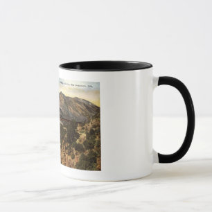 Caneca Vintage 1911 de Colorado Repro da ponte da estrada