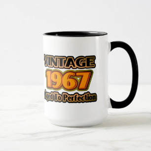 Caneca Vintage 1967 - Idade Para Perfecção
