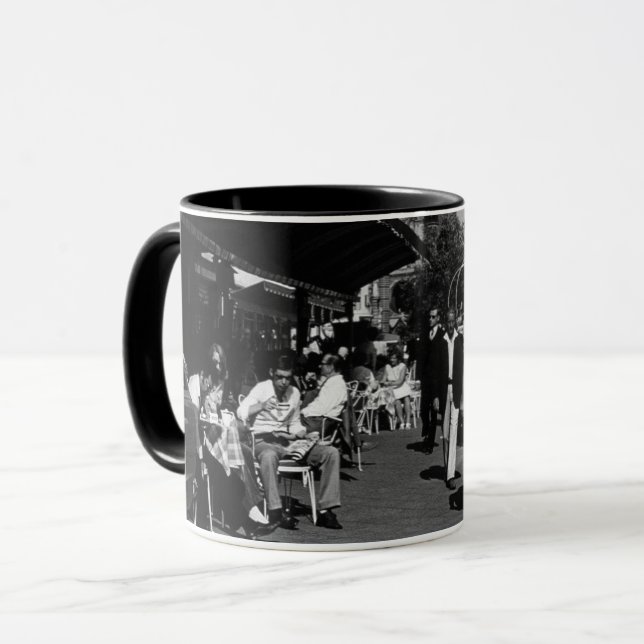 Caneca Vintage Alemanha Berlim kurfürstendamm avenue (Frente Esquerda)