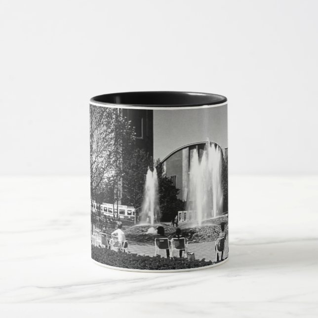 Caneca Vintage Alemanha Munique sendlinger platz Matthäus (Centro)