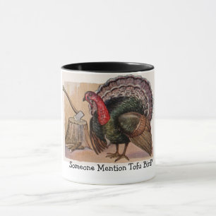 Caneca Vintage Alguém Menciona O Pássaro Tofu