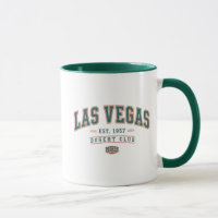 Caneca Vintage Americana Las Vegas 1957 Desert Clu
