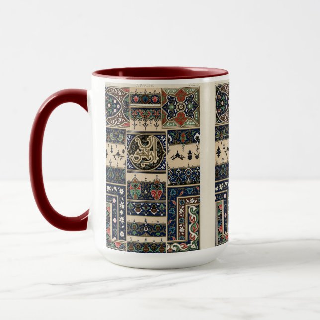 Caneca Vintage Arabian Pattern (Esquerda)