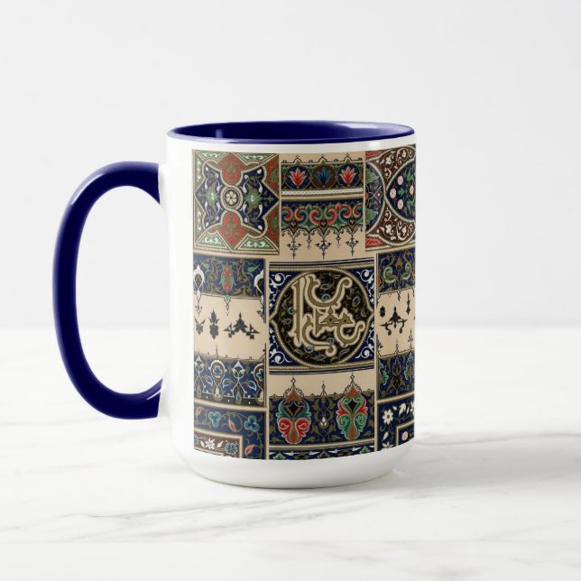 Caneca Vintage Arabian Pattern (Esquerda)