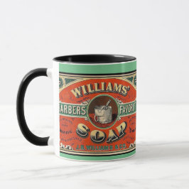 Caneca Vintage Barber's Shave Mug