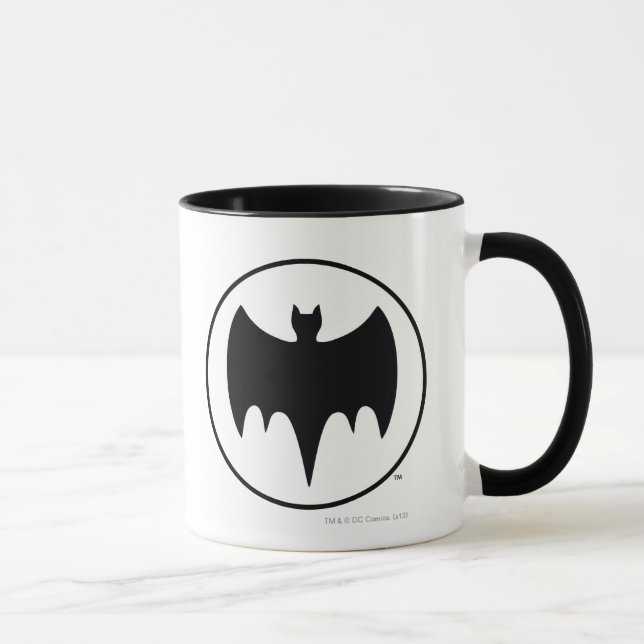 Caneca Vintage Bat Symbol (Direita)