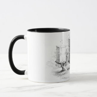 Caneca Vintage Bee Boxes Honey
