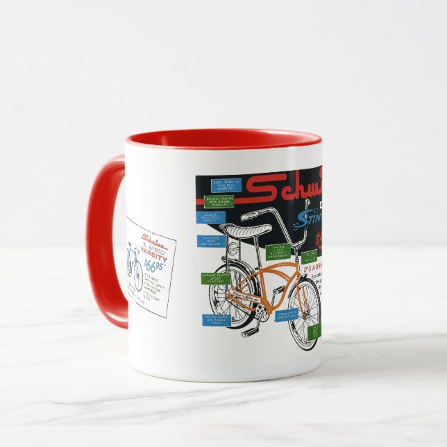 Caneca Vintage Bike Ad (Frente Esquerda)