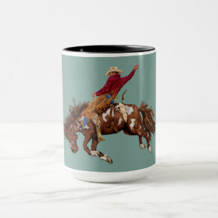 Caneca Vintage bronco Rider