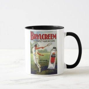 Caneca Vintage Brylcreem Man Tocando Tênis