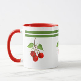 Caneca Vintage Cherries Mug