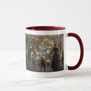 Caneca Vintage_Christmas_dance_mug