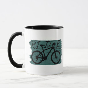 Caneca Vintage de bicicleta de montanha