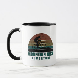 Caneca Vintage de bicicleta de montanha