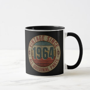 CANECA VINTAGE DESDE 1964 TODAS AS PEÇAS ORIGINAIS