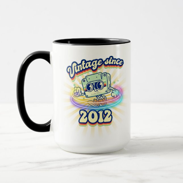 Caneca Vintage desde 2012 Nostalgic & Vintage Music (Esquerda)