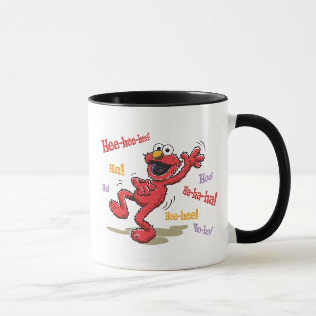 Caneca Vintage Elmo Hee-hee! (Direita)