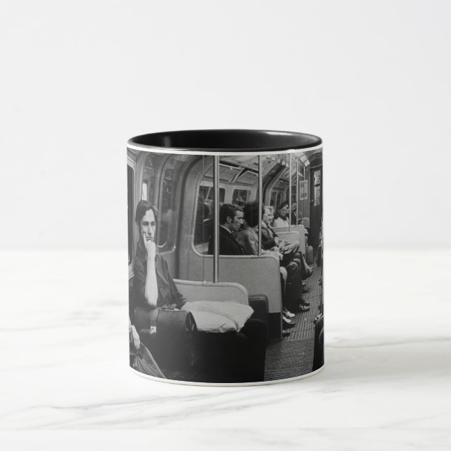Caneca Vintage England London - dentro técnico ferroviári (Centro)