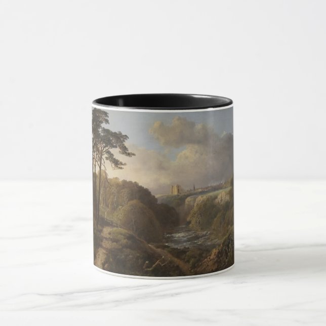 Caneca Vintage English Landscape in Derbyshire County (Centro)