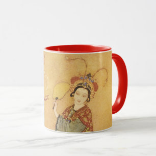 Caneca Vintage Fairy Tale Princess Badoura, Edmund Dulac